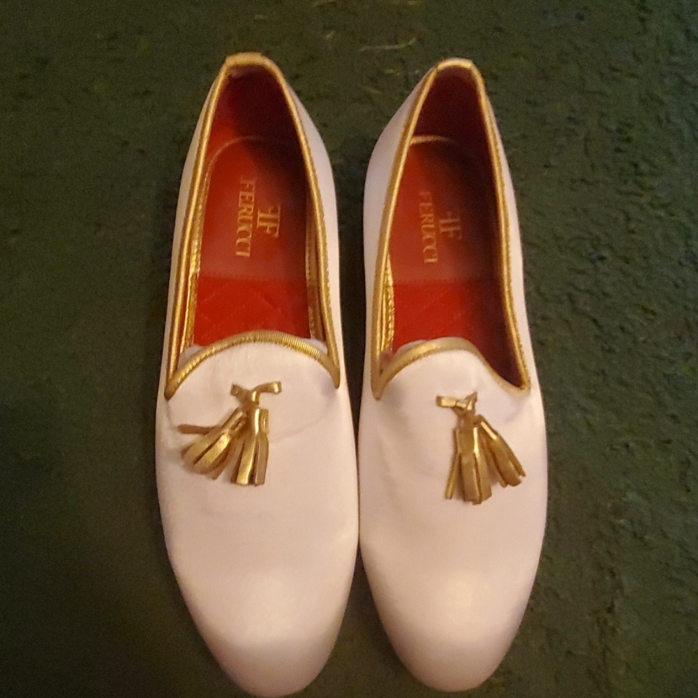 Ferucci white Loafers